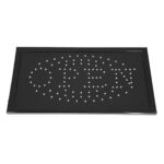 GLOBOSTAR® SIGN 75681 Διακοσμητικό Φωτιστικό Τοίχου Ένδειξης / Σήμανσης "OPEN" LED 5W 150lm 120° AC 220-240V IP20 Πολύχρωμο - Μαύρο - Μ48 x Π25 x Υ2cm - 2 Χρόνια Εγγύηση - Image 3