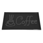 GloboStar® 75686 Φωτιστικό Ταμπέλα LED Σήμανσης COFFEE με Πρίζα AC 230V Μ48xΠ25xΥ2cm - Image 3