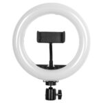 GloboStar® 75800 Professional Digital Ring Light Φ20cm LED SMD 20W 2000lm 180° DC 5V με Καλώδιο Τροφοδοσίας USB - Ενσωματωμένο Χειριστήριο Εναλλαγής Χρωμάτων & 1 Βάση Τηλεφώνου - Πολύχρωμο RGBW+WW Dimmable - Image 3