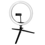 GloboStar® 75802 Professional Digital Ring Light Φ30cm LED SMD 40W 4000lm 180° DC 5V με Καλώδιο Τροφοδοσίας USB - Ενσωματωμένο Χειριστήριο Εναλλαγής Χρωμάτων & 1 Βάση Τηλεφώνου - Πολύχρωμο RGBW+WW Dimmable - Image 6