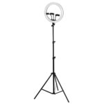 GloboStar® 75803 Professional Digital Ring Light Φ36cm LED SMD 50W 5000lm 180° DC 5V με Καλώδιο Τροφοδοσίας USB - Ενσωματωμένο και Ασύρματο Χειριστήριο RF 2.4Ghz Εναλλαγής Χρωμάτων & 3 Βάσεις Τηλεφώνου - Πολύχρωμο RGBW+WW Dimmable - Image 6