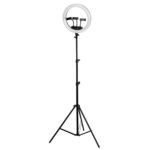 GloboStar® 75804 Professional Digital Ring Light Φ36cm LED SMD 50W 5000lm 180° AC 230V με Καλώδιο Τροφοδοσίας Πρίζας - Ασύρματο Χειριστήριο RF 2.4Ghz Εναλλαγής Χρωμάτων & 3 Βάσεις Τηλεφώνου - Πολύχρωμο RGBW+WW Dimmable - Image 6