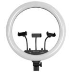 GloboStar® 75805 Professional Digital Ring Light Φ46cm LED SMD 70W 7000lm 180° AC 230V με Καλώδιο Τροφοδοσίας Πρίζας - Ασύρματο Χειριστήριο RF 2.4Ghz Εναλλαγής Χρωμάτων & 3 Βάσεις Τηλεφώνου - Πολύχρωμο RGBW+WW Dimmable - Image 3