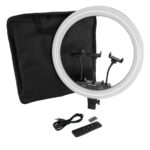 GloboStar® 75805 Professional Digital Ring Light Φ46cm LED SMD 70W 7000lm 180° AC 230V με Καλώδιο Τροφοδοσίας Πρίζας - Ασύρματο Χειριστήριο RF 2.4Ghz Εναλλαγής Χρωμάτων & 3 Βάσεις Τηλεφώνου - Πολύχρωμο RGBW+WW Dimmable - Image 6