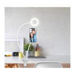 GloboStar® 75808 Professional Digital Ring Light Φ9cm LED SMD 10W 1000lm 180° DC 5V με Καλώδιο Τροφοδοσίας USB - Ενσωματωμένο Χειριστήριο Εναλλαγής Χρωμάτων & 1 Βάση Τηλεφώνου - CCT Θερμό Λευκό 3000K - Φυσικό Λευκό 4500K - Ψυχρό Λευκό 6000K Dimmable Λευκό - Image 5