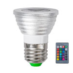 GloboStar® 76066 Σποτ LED E27 MR16 3W 200lm 90° AC 220-240V IP20 Φ5 x Υ8.5cm - Εναλλαγή Φωτισμού μέσω Τηλεχειριστηρίου RGB - Dimmable - 2 Χρόνια Εγγύηση - Image 2