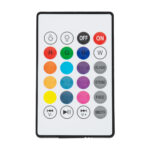 GLOBOSTAR® RGBOO 76072 Λάμπα E27 G95 με IR Ασύρματο χειριστήριο & 3W Bluetooth Ηχείο LED 12W 780lm 260° AC 220-240V IP20 Πολύχρωμο RGBW Dimmable - Sanan SMD Chip - Μ13 x Π25 x Υ43cm - 2 Χρόνια Εγγύηση - Image 5