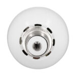 GLOBOSTAR® CANDLE 76074 Λάμπα Κεράκι E14 C37 LED 5W 250lm 260° AC 220-240V IP20 Πορτοκαλί 2200K με Εφέ Φλόγας - Λευκό Γαλακτερό - Μ3.7 x Π3.7 x Υ10.4cm - 2 Χρόνια Εγγύηση - Image 3
