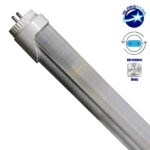 GloboStar® 76185 Λάμπα LED Τύπου Φθορίου T8 Αλουμινίου Τροφοδοσίας Δύο Άκρων 120cm 20W 230V 1800lm 180° με Καθαρό Κάλυμμα Θερμό Λευκό 3000K - Image 3
