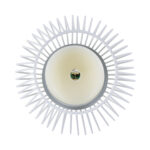 GloboStar® CANDLE 76489 Διακοσμητικό Realistic Κερί με LED Εφέ Κινούμενης Φλόγας - Μπαταρίας 2 x AA (Δεν Συμπεριλαμβάνονται) & Ασύρματο Χειριστήριο IR Θερμό Λευκό 2700K Dimmable Λευκό Φ16 x Υ18cm - Image 4
