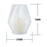 GloboStar® CANDLE 76489 Διακοσμητικό Realistic Κερί με LED Εφέ Κινούμενης Φλόγας - Μπαταρίας 2 x AA (Δεν Συμπεριλαμβάνονται) & Ασύρματο Χειριστήριο IR Θερμό Λευκό 2700K Dimmable Λευκό Φ16 x Υ18cm - Image 5