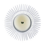 GloboStar® CANDLE 76491 Διακοσμητικό Realistic Κερί με LED Εφέ Κινούμενης Φλόγας - Μπαταρίας 2 x AA (Δεν Συμπεριλαμβάνονται) & Ασύρματο Χειριστήριο IR Θερμό Λευκό 2700K Dimmable Λευκό Φ16 x Υ18cm - Image 4