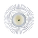 GloboStar® CANDLE 76492 Διακοσμητικό Realistic Κερί με LED Εφέ Κινούμενης Φλόγας - Μπαταρίας 2 x AA (Δεν Συμπεριλαμβάνονται) & Ασύρματο Χειριστήριο IR Θερμό Λευκό 2700K Dimmable Λευκό Φ19 x Υ24cm - Image 4
