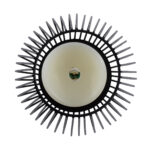 GloboStar® CANDLE 76493 Διακοσμητικό Realistic Κερί με LED Εφέ Κινούμενης Φλόγας - Μπαταρίας 2 x AA (Δεν Συμπεριλαμβάνονται) & Ασύρματο Χειριστήριο IR Θερμό Λευκό 2700K Dimmable Μαύρο Φ14 x Υ16cm - Image 4