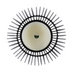 GloboStar® CANDLE 76494 Διακοσμητικό Realistic Κερί με LED Εφέ Κινούμενης Φλόγας - Μπαταρίας 2 x AA (Δεν Συμπεριλαμβάνονται) & Ασύρματο Χειριστήριο IR Θερμό Λευκό 2700K Dimmable Μαύρο Φ16 x Υ18cm - Image 4