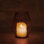 GloboStar® CANDLE 76494 Διακοσμητικό Realistic Κερί με LED Εφέ Κινούμενης Φλόγας - Μπαταρίας 2 x AA (Δεν Συμπεριλαμβάνονται) & Ασύρματο Χειριστήριο IR Θερμό Λευκό 2700K Dimmable Μαύρο Φ16 x Υ18cm - Image 6