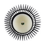 GloboStar® CANDLE 76495 Διακοσμητικό Realistic Κερί με LED Εφέ Κινούμενης Φλόγας - Μπαταρίας 2 x AA (Δεν Συμπεριλαμβάνονται) & Ασύρματο Χειριστήριο IR Θερμό Λευκό 2700K Dimmable Μαύρο Φ14 x Υ16cm - Image 4