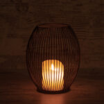 GloboStar® CANDLE 76497 Διακοσμητικό Realistic Κερί με LED Εφέ Κινούμενης Φλόγας - Μπαταρίας 2 x AA (Δεν Συμπεριλαμβάνονται) & Ασύρματο Χειριστήριο IR Θερμό Λευκό 2700K Dimmable Μαύρο Φ19 x Υ24cm - Image 6