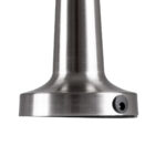 GloboStar® COCO 76510 Επαναφορτιζόμενο Επιτραπέζιο Φωτιστικό Πορτατίφ LED 1.5W 105lm 120° DC 5V IP44 Θερμό Λευκό 2700K Dimmable Ασημί Αλουμίνιο - Μ10 x Π10 x Υ22cm - 2 Xρόνια Εγγύηση - Image 6