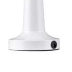 GloboStar® MOLLY 76514 Επαναφορτιζόμενο Επιτραπέζιο Φωτιστικό Πορτατίφ LED 1.5W 105lm 120° DC 5V IP44 Θερμό Λευκό 2700K Dimmable Λευκό Αλουμίνιο - Μ10 x Π10 x Υ23cm - 2 Xρόνια Εγγύηση - Image 6