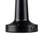 GloboStar® MOLLY 76515 Επαναφορτιζόμενο Επιτραπέζιο Φωτιστικό Πορτατίφ LED 1.5W 105lm 120° DC 5V IP44 Θερμό Λευκό 2700K Dimmable Μαύρο Αλουμίνιο - Μ10 x Π10 x Υ23cm - 2 Xρόνια Εγγύηση - Image 6