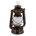 GLOBOSTAR® FIREWATCH 76547 Διακοσμητικό Φαναράκι LED 10W 500lm 360° Επαναφορτιζόμενο DC 5V με Μπαταρίες 2x18650 IP20 Ultra Θερμό Λευκό 1800K - Μ15 x Π11.5 x Υ23.5cm - 2 Χρόνια Εγγύηση - Image 3