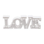 GLOBOSTAR® LOVE BOMBING 76549 Μοντέρνο Επιτραπέζιο Φωτιστικό Πορτατίφ LED 2W 120lm 180° DC 3V με Μπαταρίες 2xAAA IP20 Θερμό Λευκό 2700K - Λευκό - Μ30 x Π10.7 x Υ4cm - 2 Χρόνια Εγγύηση - Image 4