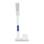 GLOBOSTAR® ZENTIME 76554 Μοντέρνο Επιτραπέζιο Φωτιστικό Γραφείου με Ασύρματη Φόρτιση 15W 3A & Ψηφιακό Ρολόι LED 3.5W 350lm 120° DC 5V με USB-C IP20 Ρυθμιζόμενο Λευκό CCT με Αφή 2700K/4500K/6000K Dimmable - Sanan SMD Chip - Μαύρο - Μ19.5 x Π14.5 x Υ38.8cm - 2 Χρόνια Εγγύηση - Image 4