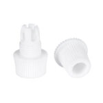 GloboStar® DIY 77563 Επιτοίχιος Στυπιοθλίπτης - Στήριγμα Καλωδίου Φωτιστικού - Φ1.6 x Υ2.3cm - Λευκό - Πλαστικό - 5 Χρόνια Εγγύηση - Image 2