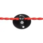 GLOBOSTAR® CABLEBASE 77560 Μεταλλικό Στήριγμα Καλωδίου για Φωτιστικά - Μαύρο - Μ4.5 x Π4.5 x Υ2cm - Image 3