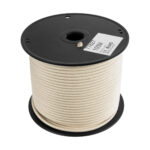 GloboStar® 77627 Στρογγυλό Υφασμάτινο Καλώδιο 1m 2 x 0.75mm² Μπεζ - Image 3