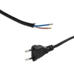 GLOBOSTAR® WHIP 77669 Μοντέρνο DIY Υφασμάτινο Καλώδιο με Διακόπτη On/Off AC 220-240V IP20 - Μαύρο - Μ140 x Π2.7 x Υ1.9cm - Image 2