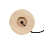 GLOBOSTAR® NOX 77701 Μοντέρνο Επιτραπέζιο Φωτιστικό Πορτατίφ με Ντουί 1 x E27 AC 220-240V IP20 - Μπεζ & Μπρούτζινο - Μ12 x Π12 x Υ9cm - Image 6