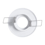 GLOBOSTAR® ORO 77800 Χωνευτή Κινούμενη Βάση για Σποτ MR11 με Ντουί GU10/GU5.3 IP20 - Λευκό - Μ7 x Π7 x Υ2.1cm / Q5.5cm - Image 5