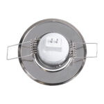 GLOBOSTAR® RAFY 77802 Χωνευτή Κινούμενη Βάση για Σποτ MR11 με Ντουί GU10/GU5.3 IP20 - Νίκελ Χρώμιο - Μ7 x Π7 x Υ2.1cm / Q5cm - Image 6