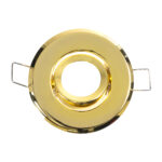 GLOBOSTAR® ORO 77804 Χωνευτή Κινούμενη Βάση για Σποτ MR11 με Ντουί GU10/GU5.3 IP20 - Χρυσό Πλατίνα - Μ7 x Π7 x Υ2.1cm / Q5.5cm - Image 4