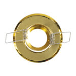GLOBOSTAR® ORO 77804 Χωνευτή Κινούμενη Βάση για Σποτ MR11 με Ντουί GU10/GU5.3 IP20 - Χρυσό Πλατίνα - Μ7 x Π7 x Υ2.1cm / Q5.5cm - Image 5