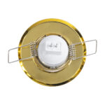 GLOBOSTAR® ORO 77804 Χωνευτή Κινούμενη Βάση για Σποτ MR11 με Ντουί GU10/GU5.3 IP20 - Χρυσό Πλατίνα - Μ7 x Π7 x Υ2.1cm / Q5.5cm - Image 6