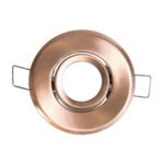 GLOBOSTAR® ORO 77805 Χωνευτή Κινούμενη Βάση για Σποτ MR11 με Ντουί GU10/GU5.3 IP20 - Χάλκινο - Μ7 x Π7 x Υ2.1cm / Q5.5cm - Image 3