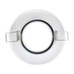 GLOBOSTAR® RAFY 77814 Χωνευτή Κινούμενη Βάση για Σποτ MR16 με Ντουί GU10/GU5.3 IP20 - Λευκό - Μ9.2 x Π9.2 x Υ3.1cm / Q7cm - Image 5