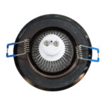 GLOBOSTAR® ORO 77819 Χωνευτή Κινούμενη Βάση για Σποτ MR16 με Ντουί GU10/GU5.3 IP20 - Χάλκινο - Μ9.2 x Π9.2 x Υ2.8cm / Q7.6cm - Image 6