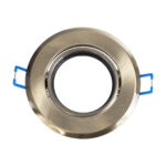 GLOBOSTAR® ORO 77820 Χωνευτή Κινούμενη Βάση για Σποτ MR16 με Ντουί GU10/GU5.3 IP20 - Μπρούτζινο - Μ9.2 x Π9.2 x Υ2.8cm / Q7.6cm - Image 3