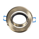 GLOBOSTAR® ORO 77820 Χωνευτή Κινούμενη Βάση για Σποτ MR16 με Ντουί GU10/GU5.3 IP20 - Μπρούτζινο - Μ9.2 x Π9.2 x Υ2.8cm / Q7.6cm - Image 4