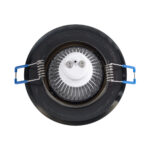 GLOBOSTAR® ORO 77820 Χωνευτή Κινούμενη Βάση για Σποτ MR16 με Ντουί GU10/GU5.3 IP20 - Μπρούτζινο - Μ9.2 x Π9.2 x Υ2.8cm / Q7.6cm - Image 6