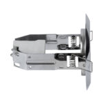 GLOBOSTAR® ACIDA 77847 Χωνευτή Βάση για Σποτ R63 με Ντουί E27 IP20 - Νίκελ Χρώμιο - Μ11 x Π11 x Υ11cm / Q9cm - Image 4