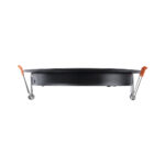 GLOBOSTAR® VITA 77851 Χωνευτή Κινούμενη Βάση για Σποτ AR111 για Ντουί GU10/GU5.3 IP20 - Μαύρο Ματ - Μ18 x Π18 x Υ4.5cm / Q16.5cm - Image 6