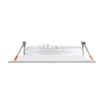 GLOBOSTAR® VITA 77852 Χωνευτή Κινούμενη Βάση για Σποτ AR111 για Ντουί GU10/GU5.3 IP20 - Λευκό - Μ18 x Π18 x Υ4.5cm / Q17.5 x 17.5cm - Image 6