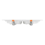 GLOBOSTAR® VITA 77854 Χωνευτή Κινούμενη Βάση για 2 x Σποτ AR111 για Ντουί GU10/GU5.3 IP20 - Λευκό - Μ33.5 x Π18 x Υ5.5cm / Q32.5 x 17cm - Image 5
