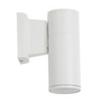 GLOBOSTAR® WALLY 77870 Μοντέρνο Φωτιστικό Τοίχου - Απλίκα με Ντουί 1 x GU10 AC 220-240V Αδιάβροχο IP65 - Λευκό Ματ - Μ6.4 x Π11 x Υ17cm - Image 6