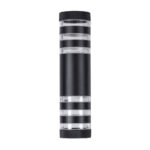 GLOBOSTAR® ORION 77883 Μοντέρνο Φωτιστικό Τοίχου - Απλίκα με Ντουί 2 x GU10 AC 220-240V Αδιάβροχο IP65 - Μαύρο Ματ - Μ9 x Π15 x Υ35.5cm - Image 4